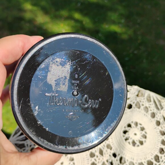 Michelob advertising Thermo-Serv black thermal plastic stein shaped mug Made USA - Picture 7 of 10